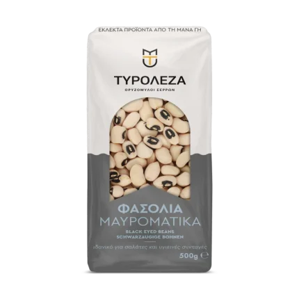 Tyroleza φασόλια μαυρομάτικα 500 γρ