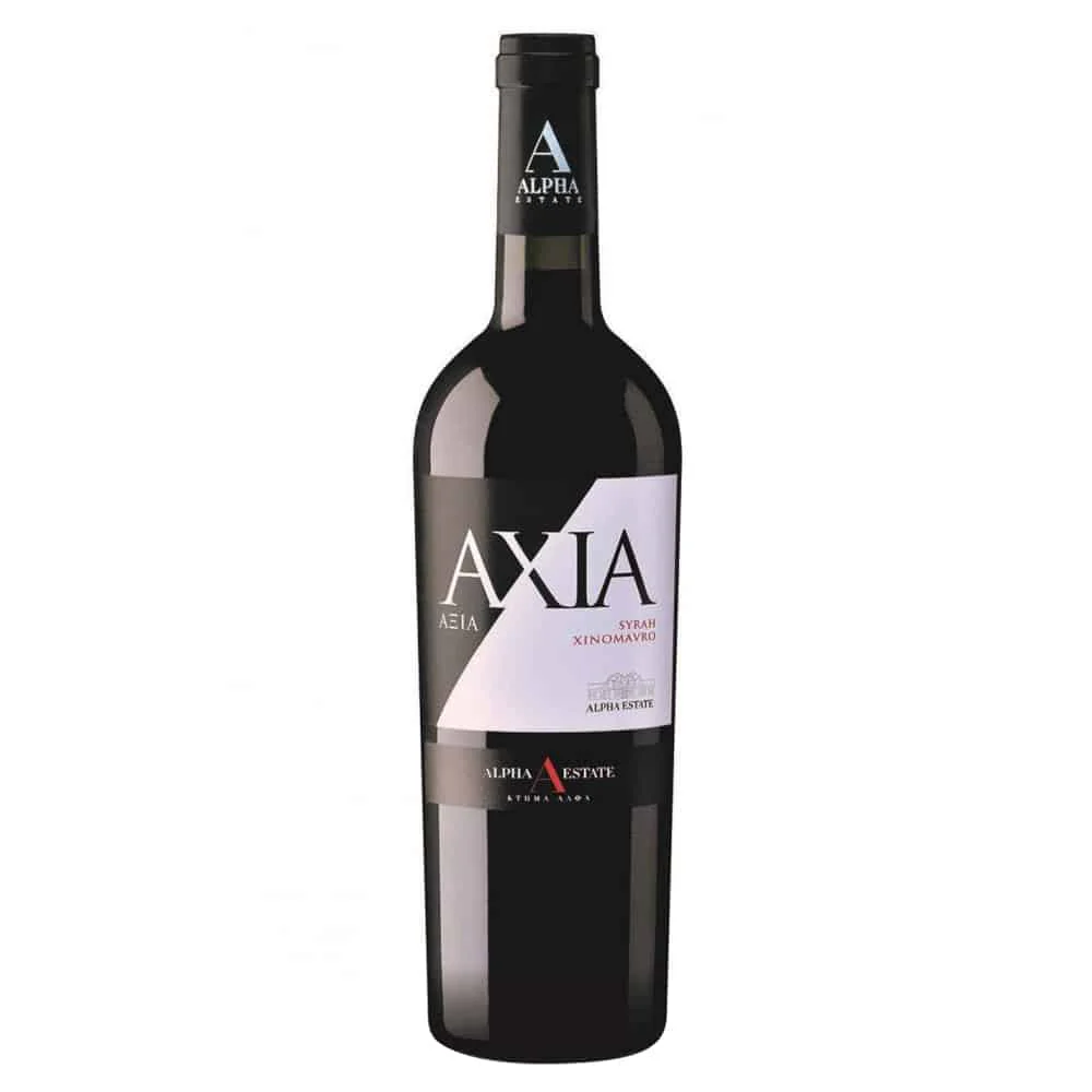 Alpha-Estate-Axia-Syrah-Xinomavro-Griekse-Rode-Wijn Alpha Estate Axia Syrah Xinomavro - Afbeelding 1