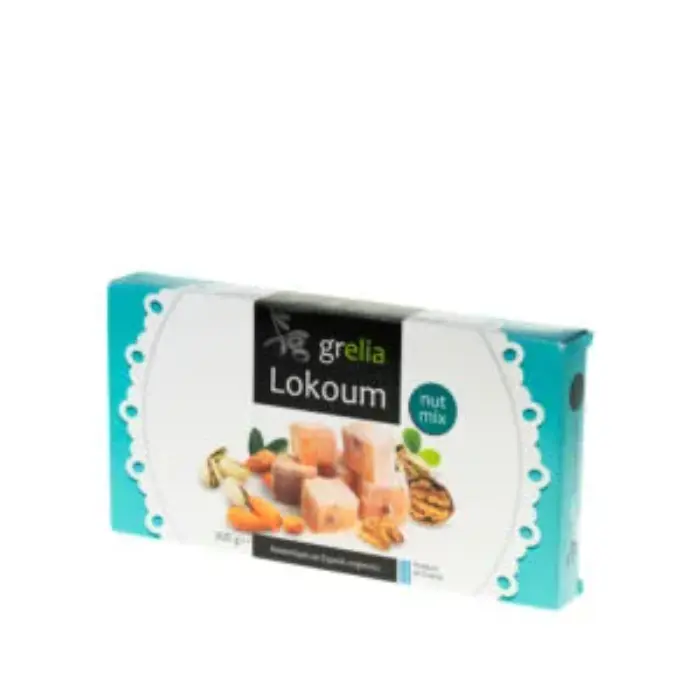 Grelia loukoum Elli Loukoumi met Zomerse Vruchten 250 gr - Afbeelding 1