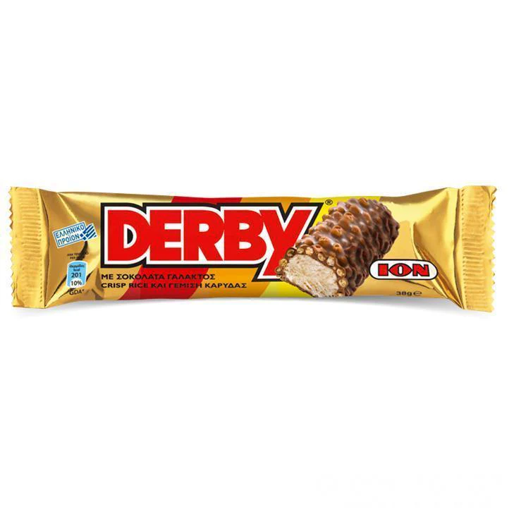 Ion-Derby-38g_2048x (1) ION Derby chocolade met kokosvulling 38 gr - Afbeelding 1