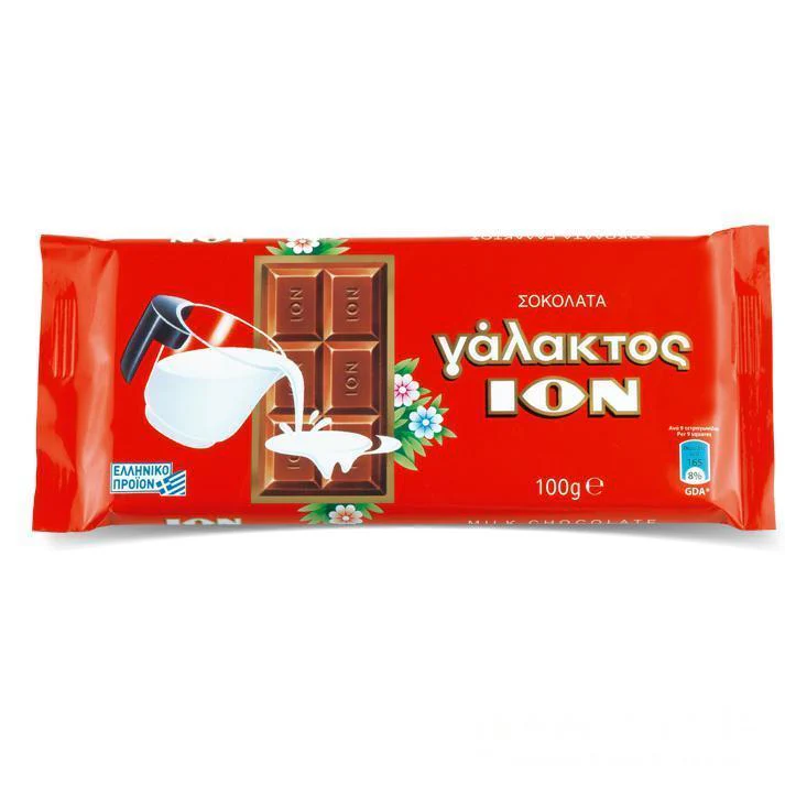 Ion-Milk-Chocolate-100g_2048x (1) ION melkchocolade 100 gr - Afbeelding 1