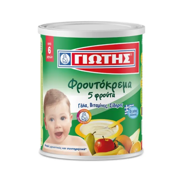 Jiotis froutokrema Jiotis Fruitcrème 300 gr - Afbeelding 1