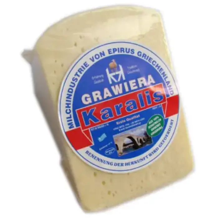 KARALIS-GRAVIERA-VACUMN-250g-750x750-1 Karalis Graviera 250 gr - Afbeelding 1