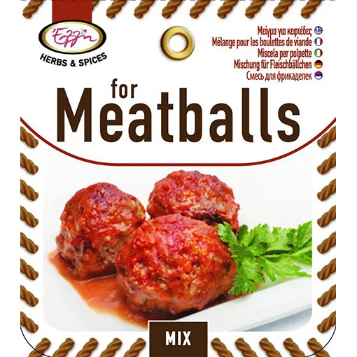 MEATBALS Elli kruiden mix voor Gehaktballen 55 gr - Afbeelding 1