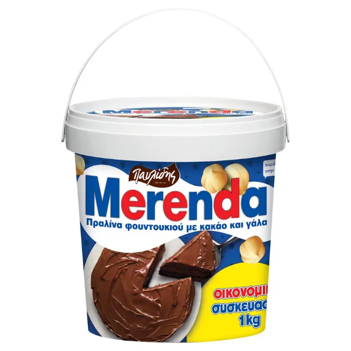 Merenda-chocolade-pasta-1-kg Pavlidis Merenda 1 kg - Afbeelding 1