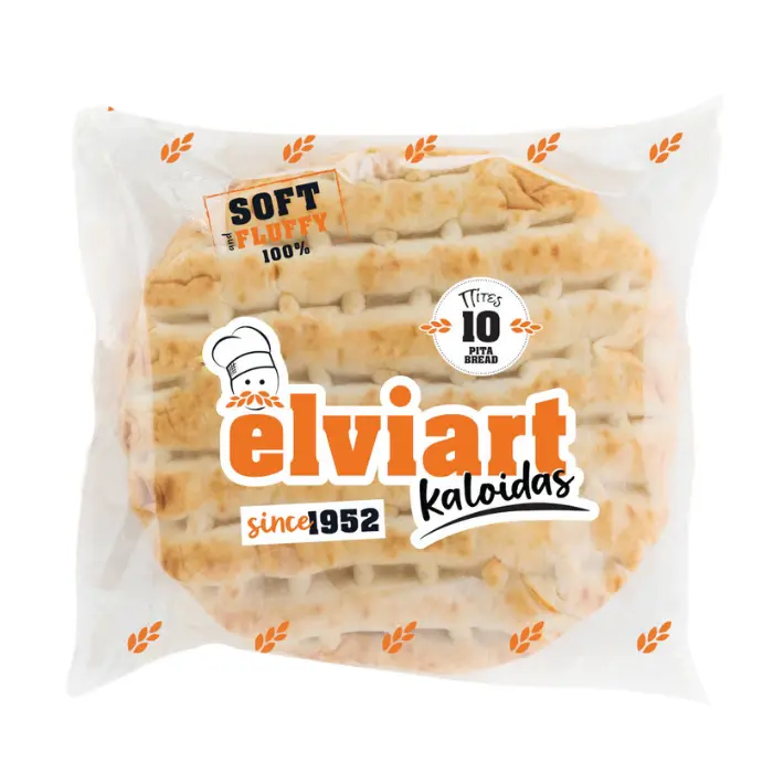 elviart-pita-per-10-stuks Elviart Pita Brood 18 cm - 10 stks - Afbeelding 1