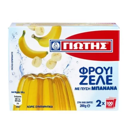 Jiotis ζελέ μπανάνα 200 γρ