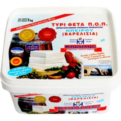 Karalis Feta P.D.O. Houtgerijpt (Varelisia) in de wei 400 g