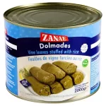 Zanae Wijnbladeren met rijst in blik 2 kg