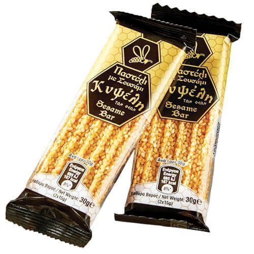 κιψελι παστελι σουσαμι Kipseli pasteli sesam 70 gr - Afbeelding 1
