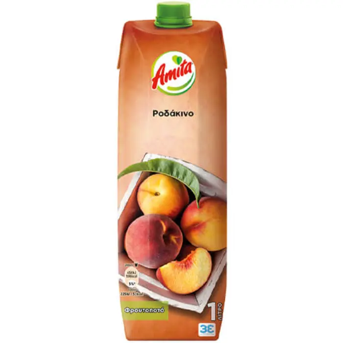 Amita Perzik 1 lit AMITA Perzik (Rodakino) 1 lit - Afbeelding 1