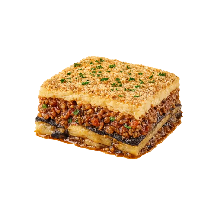 Mousaka vegan Spitika Edesmata Vegan Moussaka 400 gr - Afbeelding 1