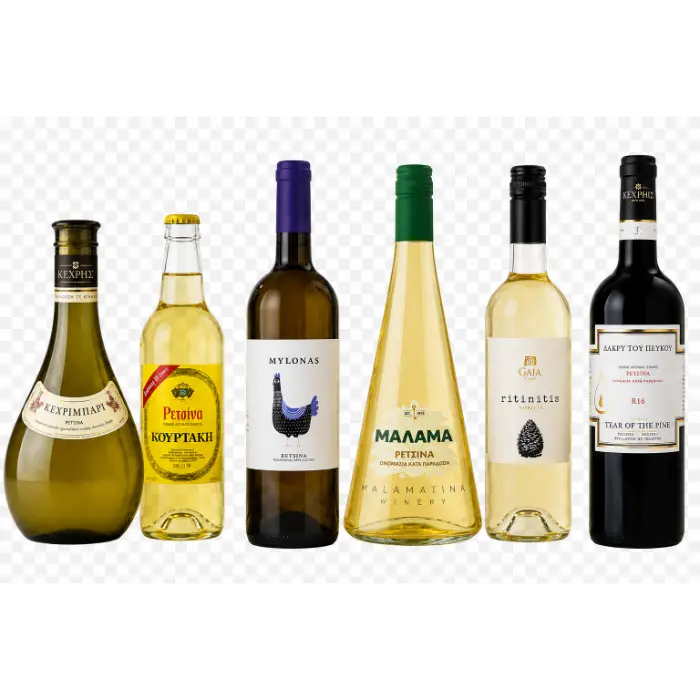 Retsina foto 6 flessen Pakket Retsina selectie 6 flessen - Afbeelding 1