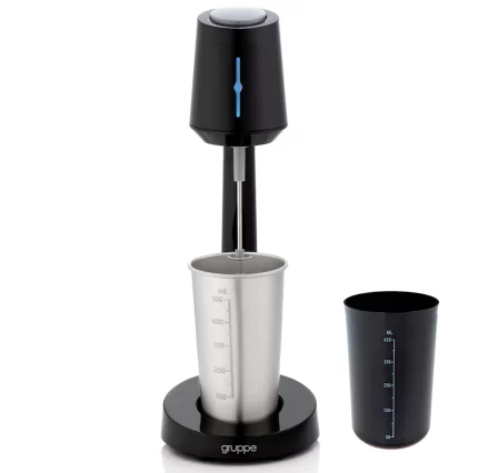 Gruppe PDH 330 Nescafé Frappé Stand Mixer – Zwart 2 bekkers