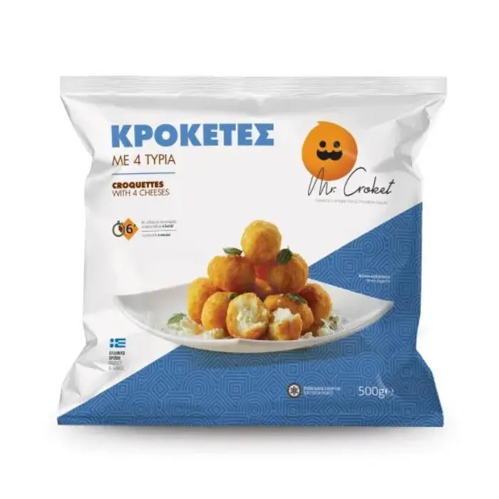 mr-crocket-feta-kroketten-1-kg Mr Croket Tyrokeftedes (Kaasballetjes) 1 kg - Afbeelding 1