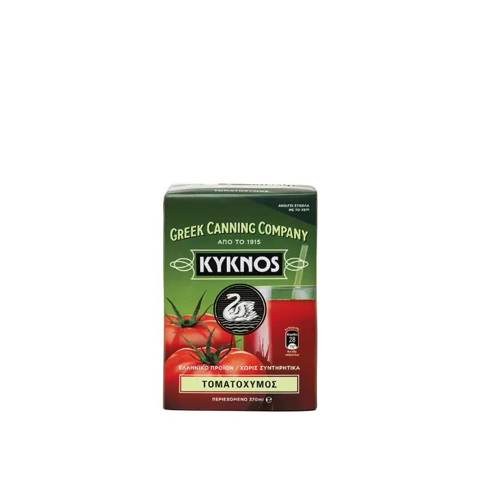 tomaten sap 370 gr Kyknos Pummaro Tomaat Geraspen 500 gr - Afbeelding 1