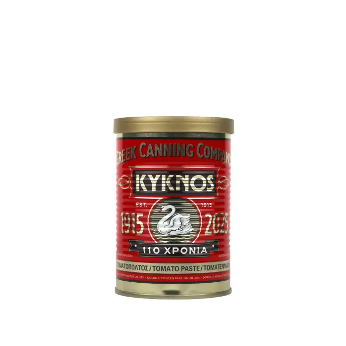 tomatenpuree 410 gr Kyknos Tomatenpuree Dubbel Geconcentreerd 28% 410 gr - Afbeelding 1