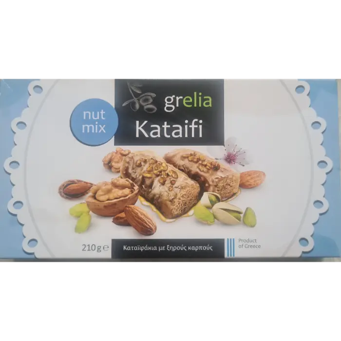kantaifi pistasche Grelia Kantaifi met pistasche 210 gr - Afbeelding 1