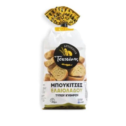 Tsatsakis Olijfolie Beschuitbites type Kythira 400 g