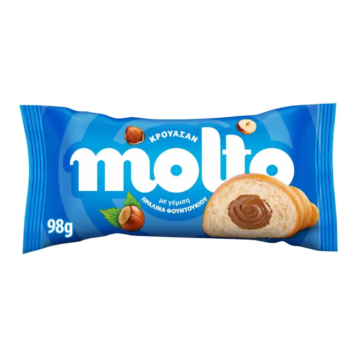 Molto Croissant met Hazelnootpraliné 98 g